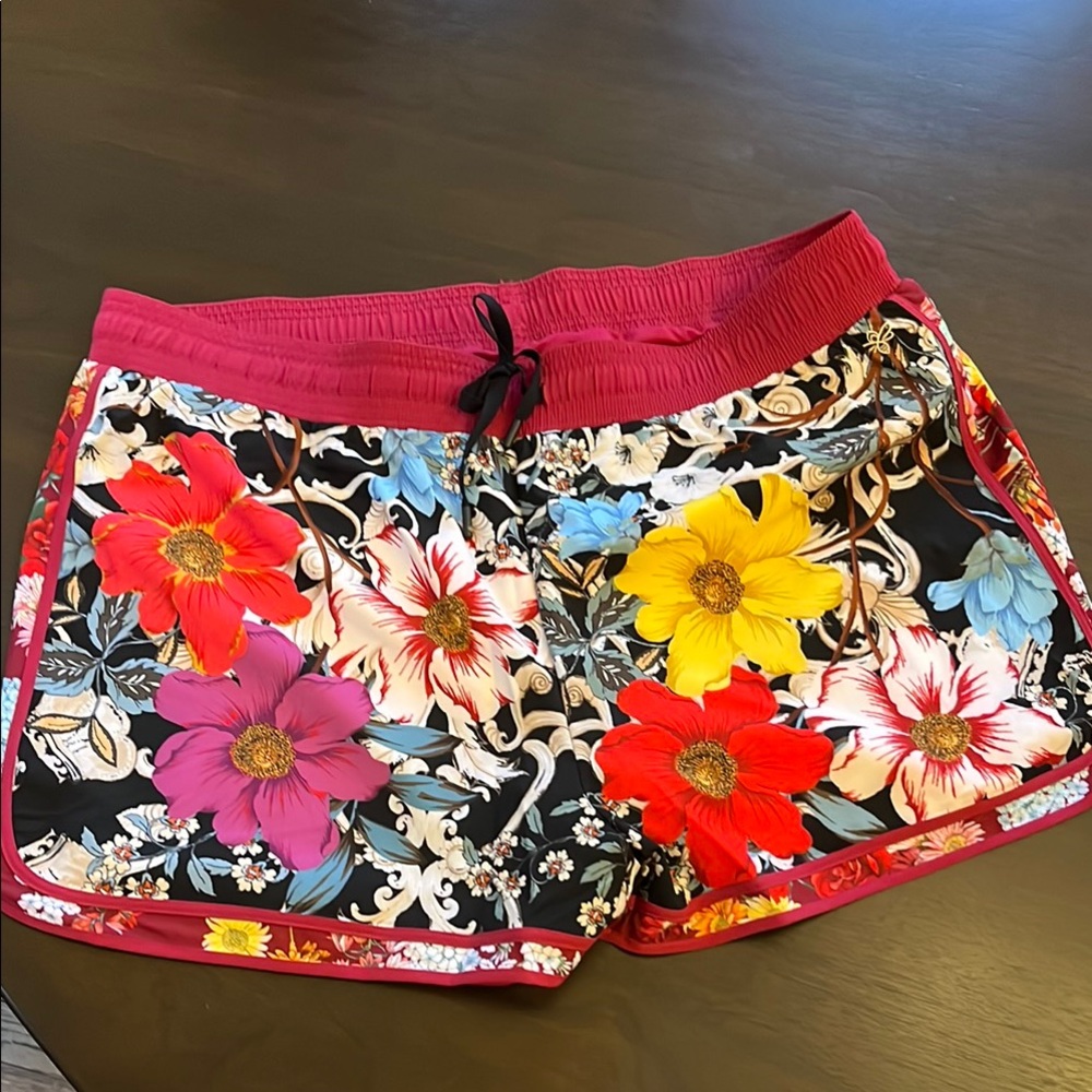 Johnny Was Floral Women's Shorts - Multicolor